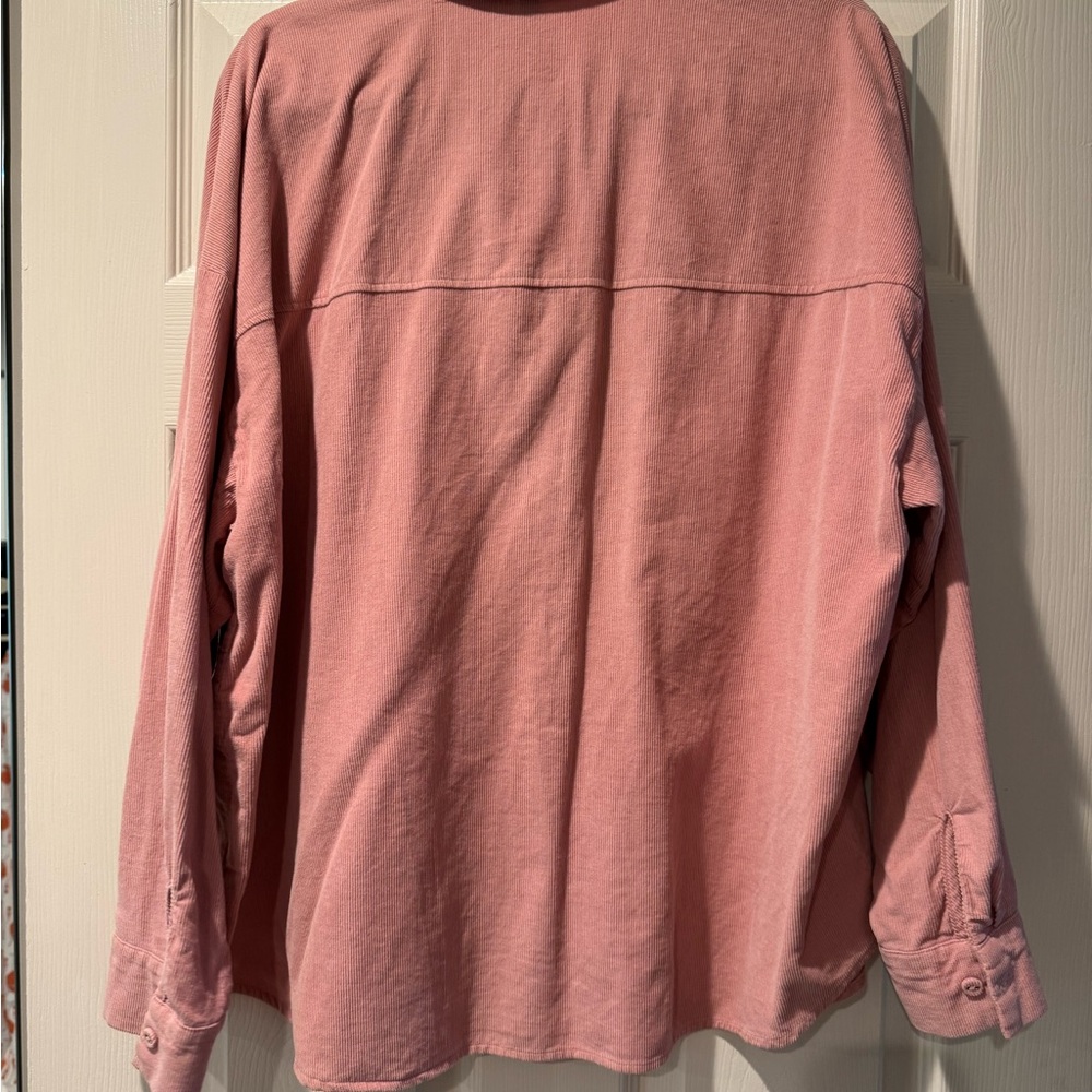 H&M Divided Pink Ribbed Top - Picture 2 of 3